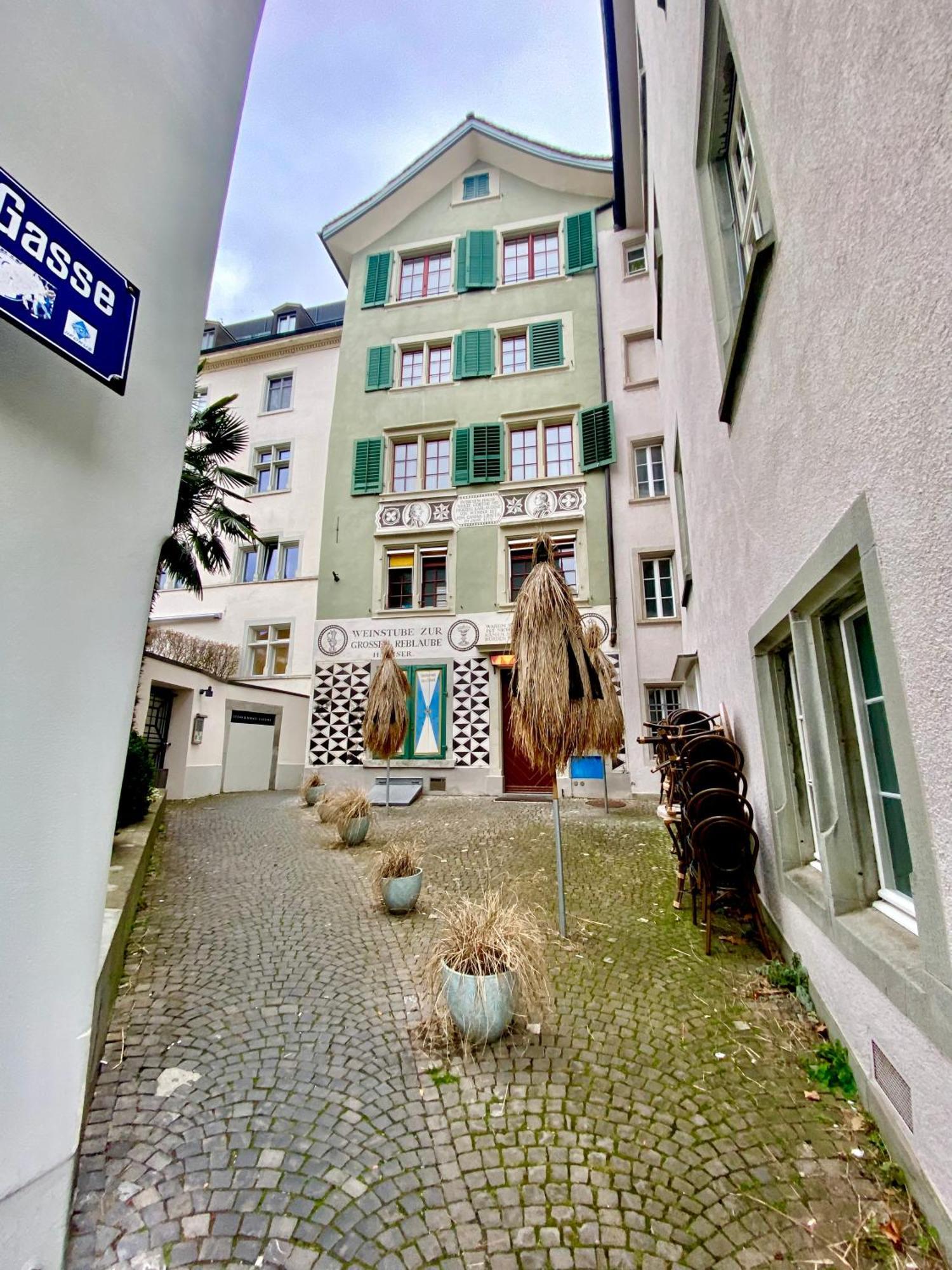 Goethe House In Old Town Zuerich Lägenhet Exteriör bild
