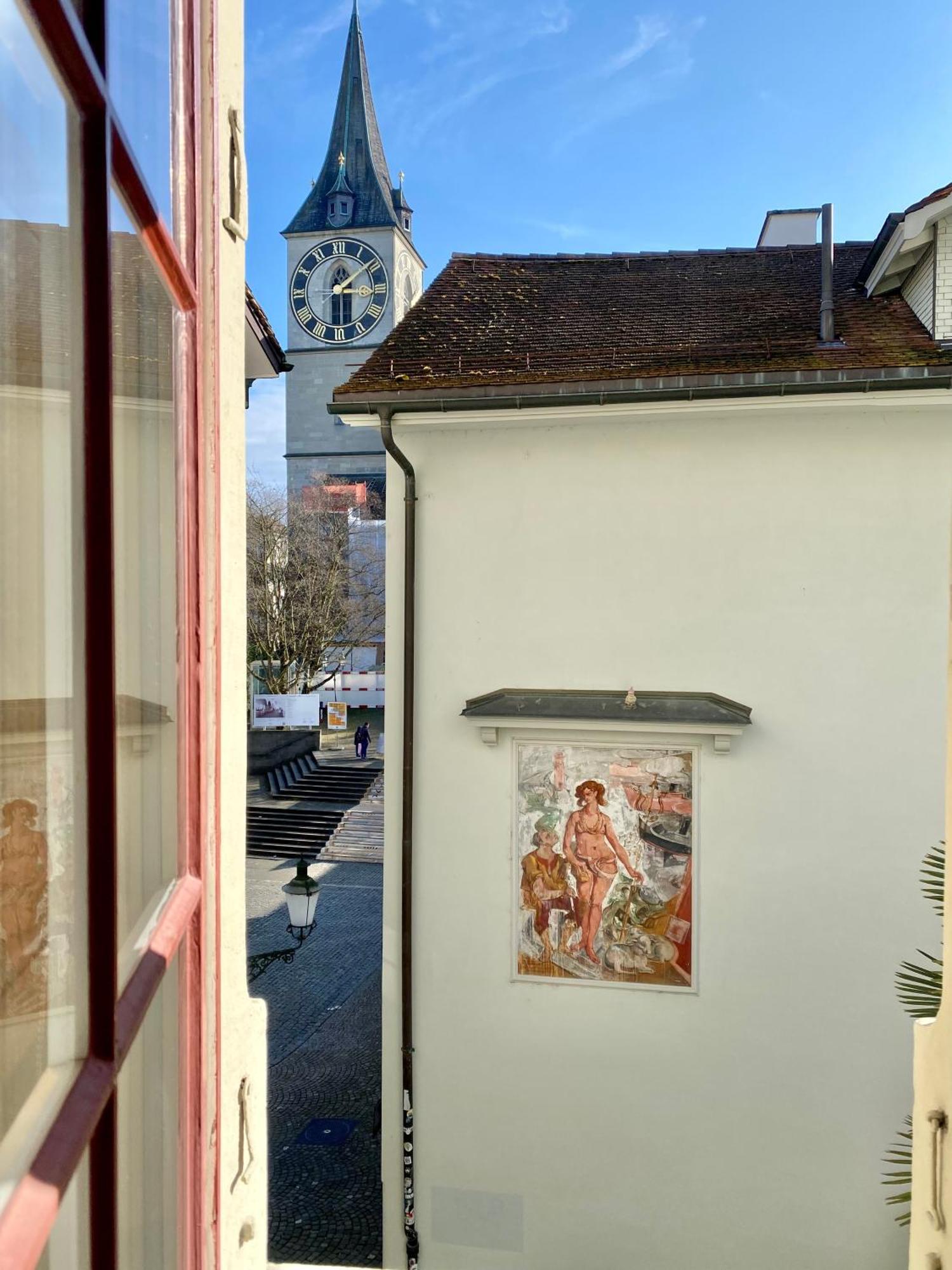 Goethe House In Old Town Zuerich Lägenhet Exteriör bild
